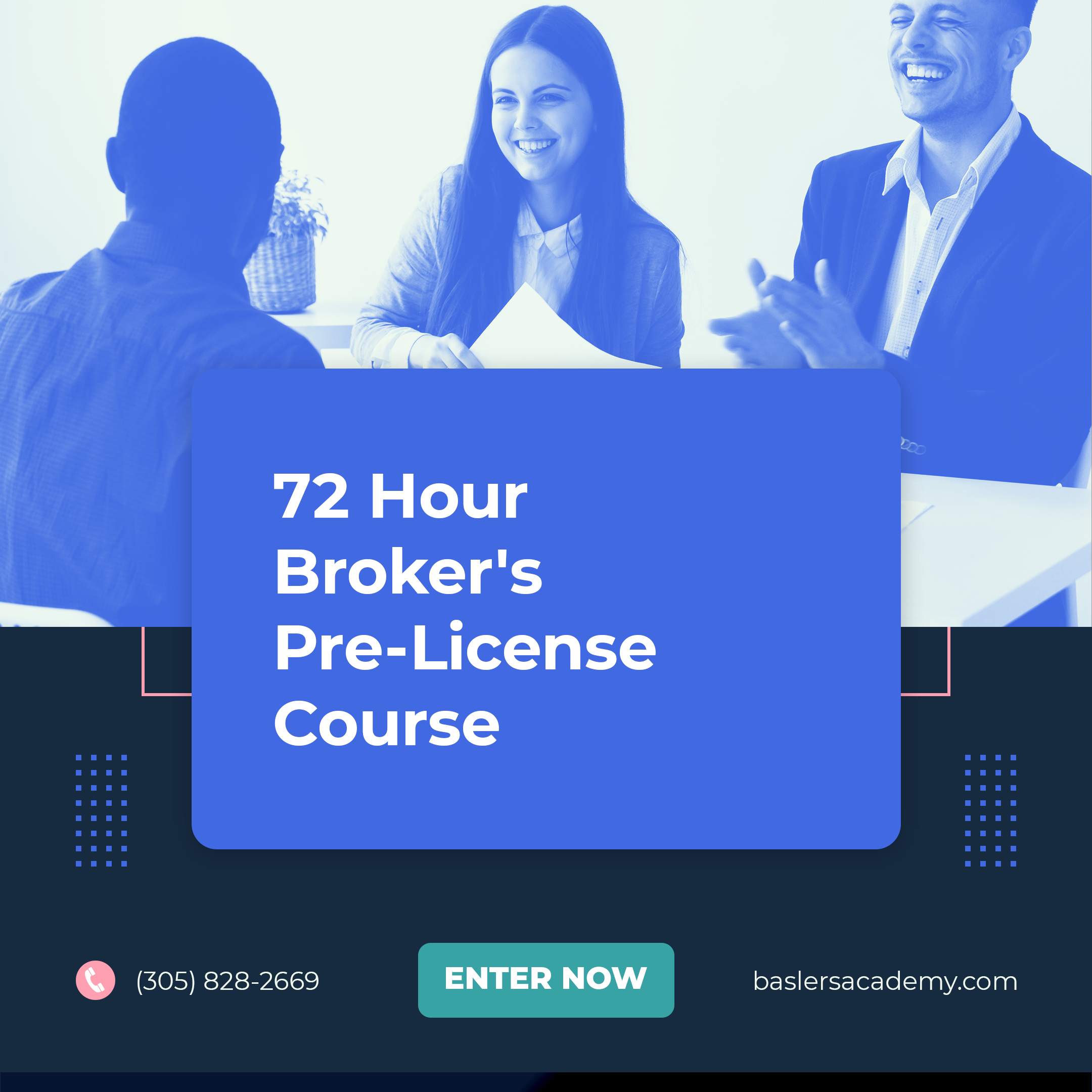72 Hour Broker’s Pre-License Course